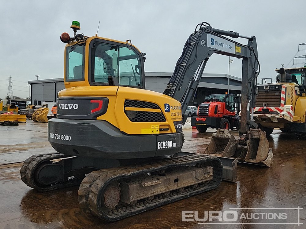 2020 Volvo ECR88D - Ekskavator mini: gambar 5 2020 Volvo ECR88D - Ekskavator mini: gambar 5