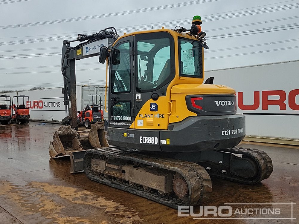 2020 Volvo ECR88D - Ekskavator mini: gambar 3 2020 Volvo ECR88D - Ekskavator mini: gambar 3