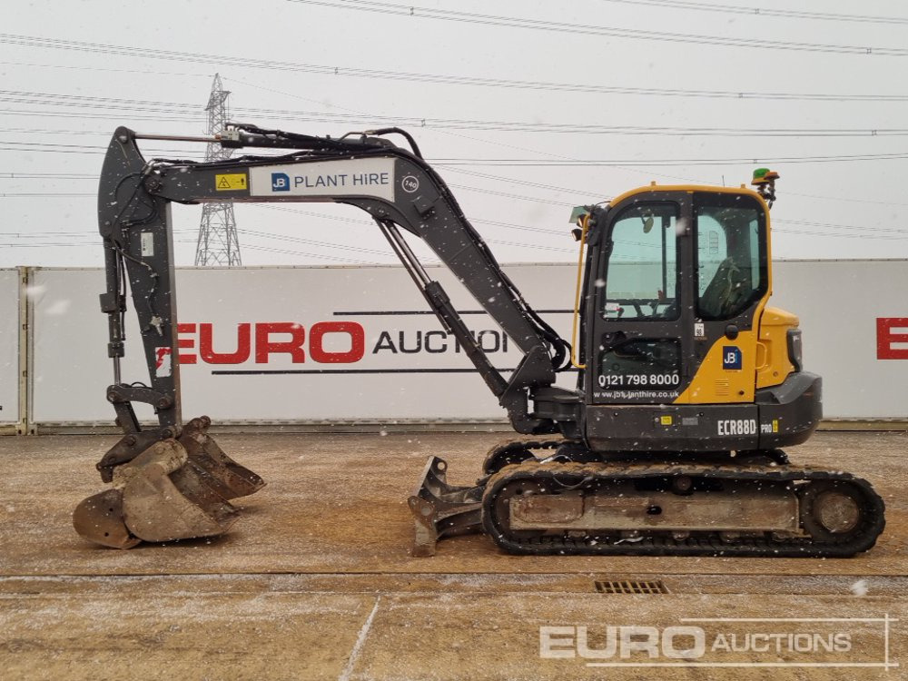 2020 Volvo ECR88D - Ekskavator mini: gambar 2 2020 Volvo ECR88D - Ekskavator mini: gambar 2