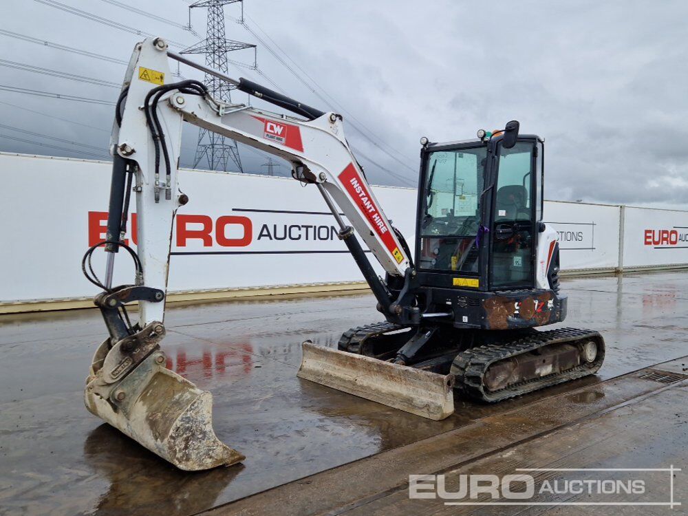 2021 Bobcat E50Z - Ekskavator mini: gambar 1 2021 Bobcat E50Z - Ekskavator mini: gambar 1
