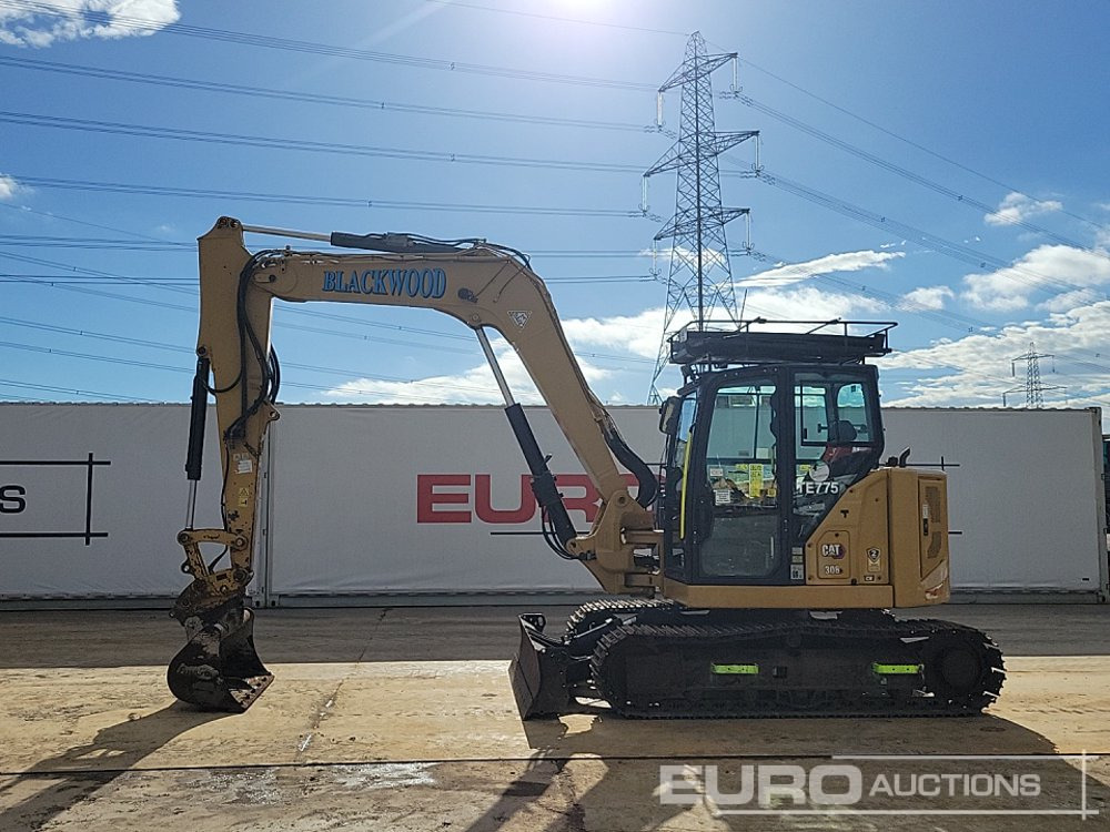 2021 CAT 308CR - Ekskavator mini: gambar 2 2021 CAT 308CR - Ekskavator mini: gambar 2