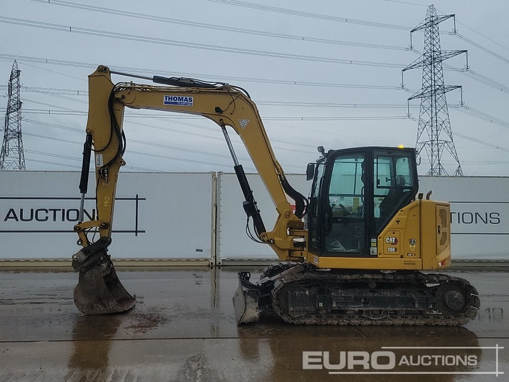 2021 CAT 308CR - Ekskavator mini: gambar 2 2021 CAT 308CR - Ekskavator mini: gambar 2