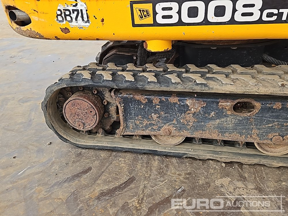 Ekskavator mini 2021 JCB 8008CTS: gambar 14