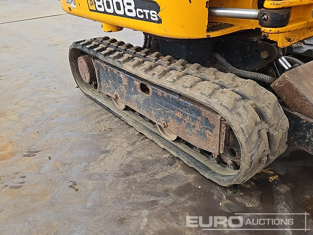 Ekskavator mini 2021 JCB 8008CTS: gambar 16