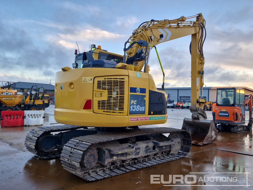 2021 Komatsu PC138US-11 - Ekskavator perayap: gambar 5 2021 Komatsu PC138US-11 - Ekskavator perayap: gambar 5