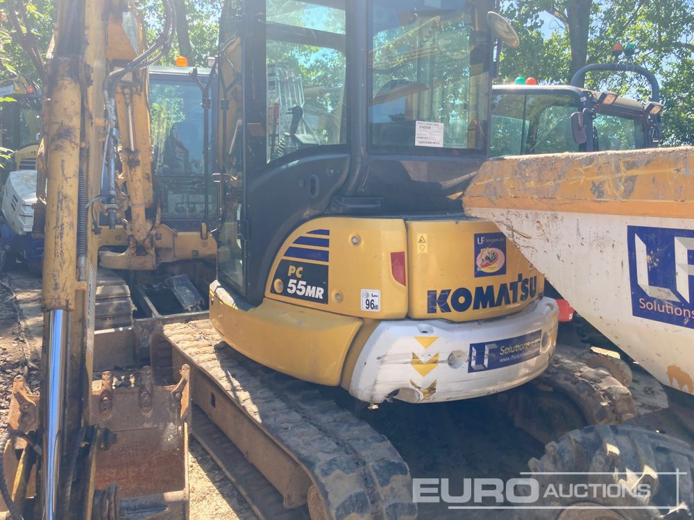 2021 Komatsu PC55MR-5 - Ekskavator mini: gambar 2 2021 Komatsu PC55MR-5 - Ekskavator mini: gambar 2