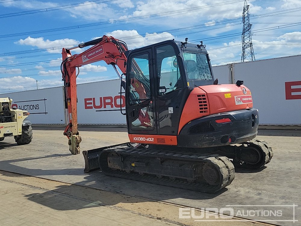 2021 Kubota KX080-4A2 - Ekskavator mini: gambar 3 2021 Kubota KX080-4A2 - Ekskavator mini: gambar 3