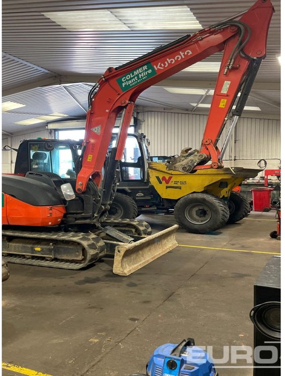 2021 Kubota KX080-4A2 - Ekskavator mini: gambar 3 2021 Kubota KX080-4A2 - Ekskavator mini: gambar 3