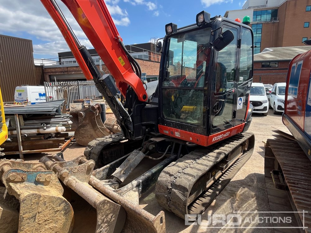 2021 Kubota KX080-4A2 - Ekskavator mini: gambar 1 2021 Kubota KX080-4A2 - Ekskavator mini: gambar 1