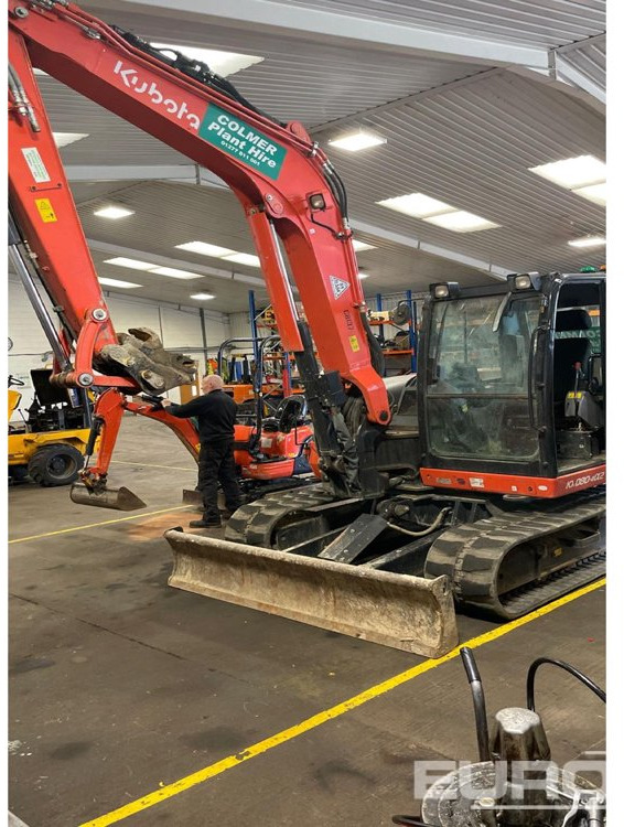 2021 Kubota KX080-4A2 - Ekskavator mini: gambar 1 2021 Kubota KX080-4A2 - Ekskavator mini: gambar 1