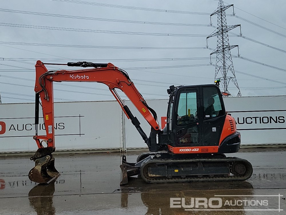2021 Kubota KX080-4A2 - Ekskavator mini: gambar 2 2021 Kubota KX080-4A2 - Ekskavator mini: gambar 2