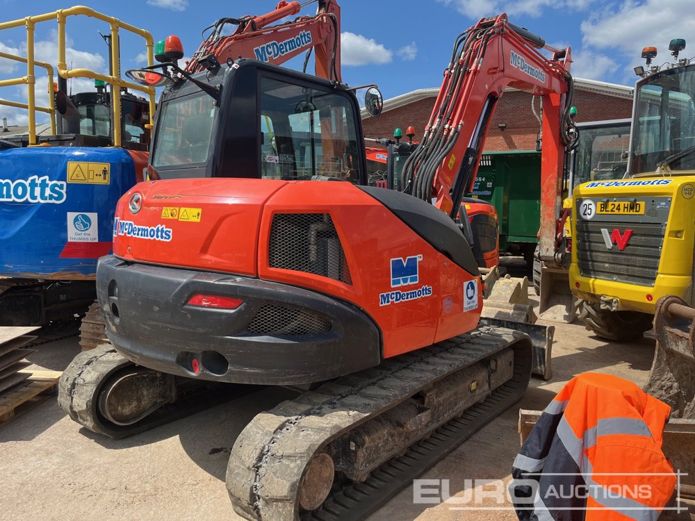 2021 Kubota KX080-4A2 - Ekskavator mini: gambar 3 2021 Kubota KX080-4A2 - Ekskavator mini: gambar 3