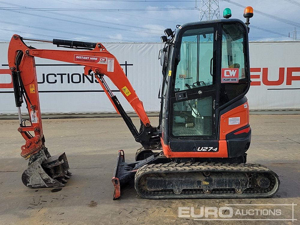 2021 Kubota U27-4 - Ekskavator mini: gambar 2 2021 Kubota U27-4 - Ekskavator mini: gambar 2