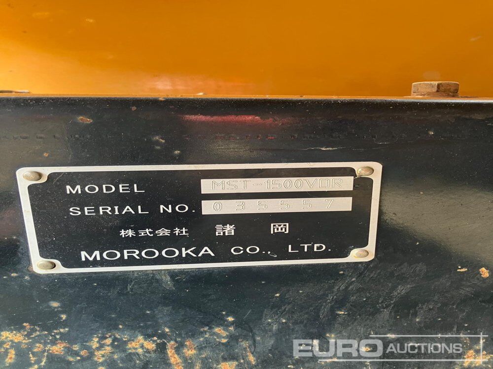 2021 Morooka MST1500V - Tempat sampah perayap: gambar 2 2021 Morooka MST1500V - Tempat sampah perayap: gambar 2
