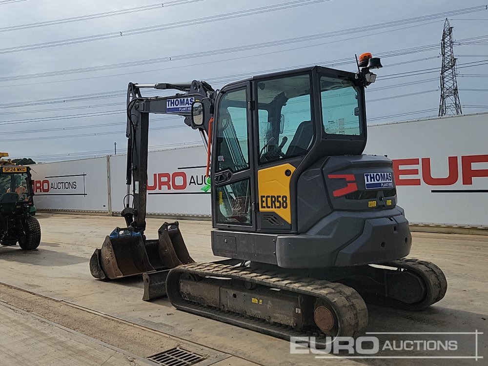 2021 Volvo ECR58F - Ekskavator mini: gambar 3 2021 Volvo ECR58F - Ekskavator mini: gambar 3