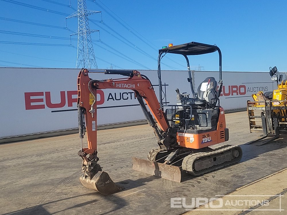 2022 Hitachi ZX19U-6 YLR - Ekskavator mini: gambar 1 2022 Hitachi ZX19U-6 YLR - Ekskavator mini: gambar 1