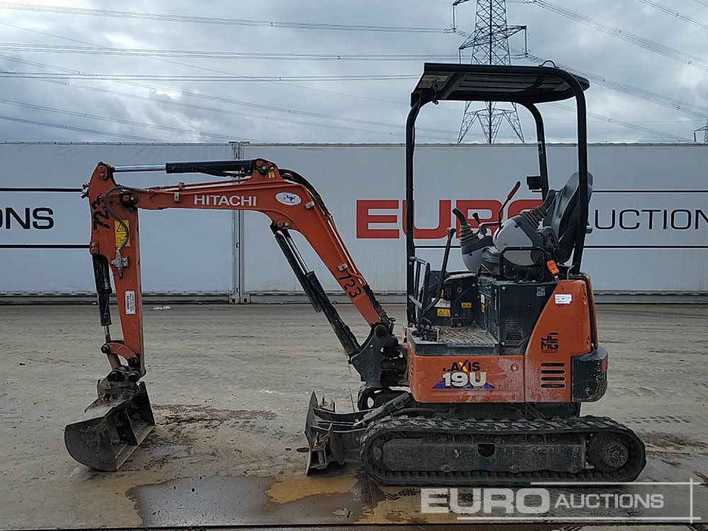 2022 Hitachi ZX19U-6 YLR - Ekskavator mini: gambar 2 2022 Hitachi ZX19U-6 YLR - Ekskavator mini: gambar 2
