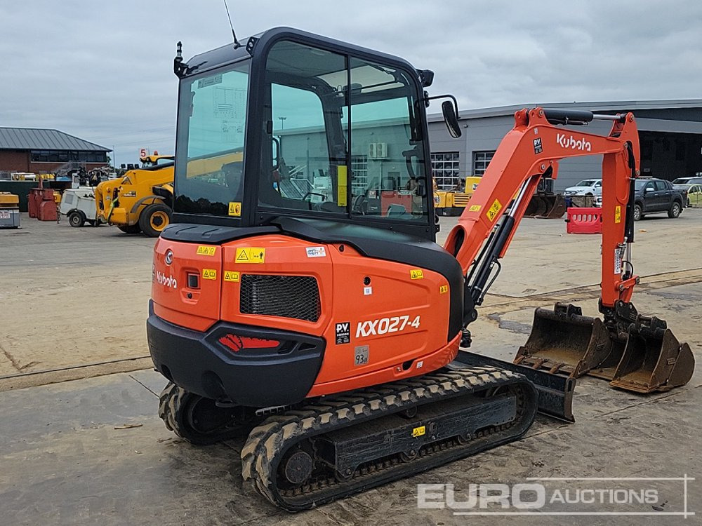 2022 Kubota KX027-4 - Ekskavator mini: gambar 5 2022 Kubota KX027-4 - Ekskavator mini: gambar 5