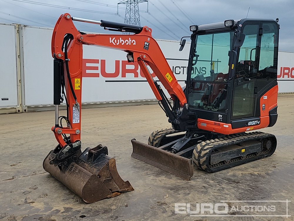 2022 Kubota KX027-4 - Ekskavator mini: gambar 1 2022 Kubota KX027-4 - Ekskavator mini: gambar 1