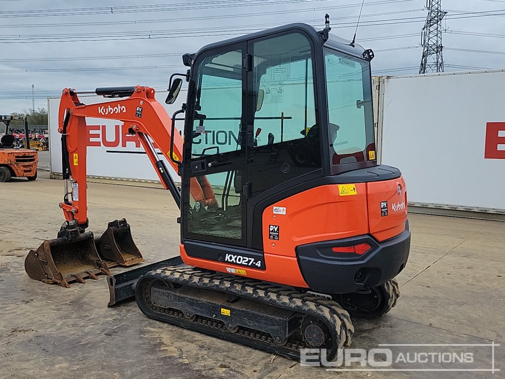 2022 Kubota KX027-4 - Ekskavator mini: gambar 3 2022 Kubota KX027-4 - Ekskavator mini: gambar 3