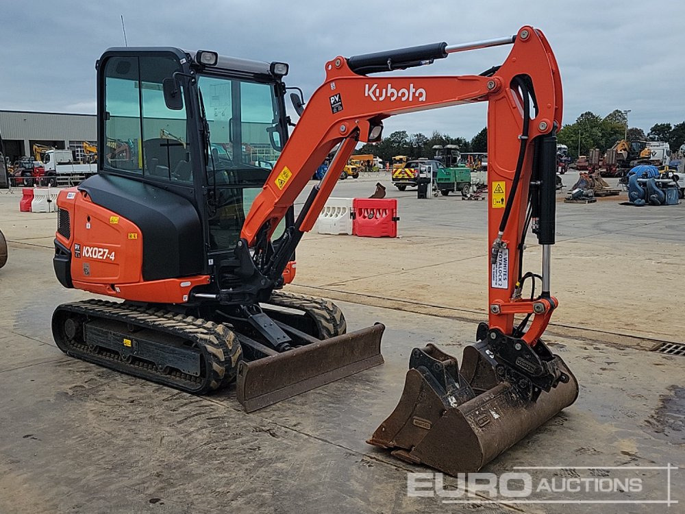 Ekskavator mini 2022 Kubota KX027-4: gambar 7