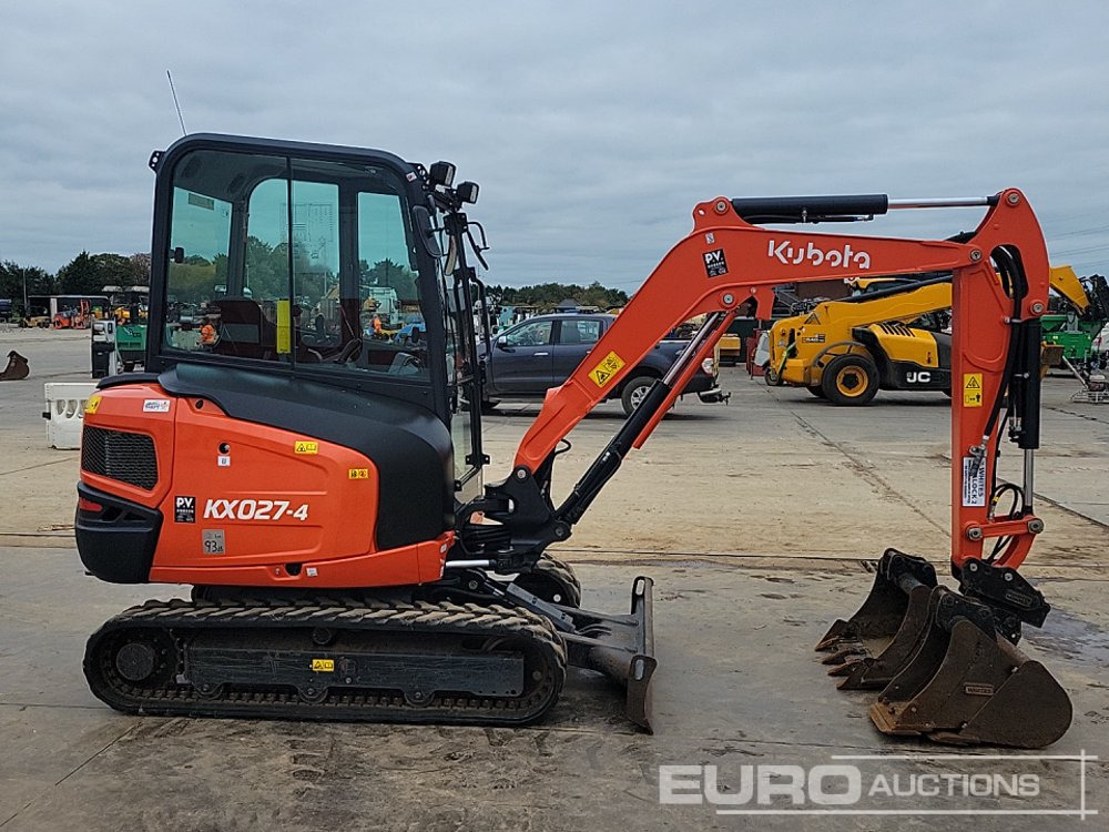 Ekskavator mini 2022 Kubota KX027-4: gambar 6