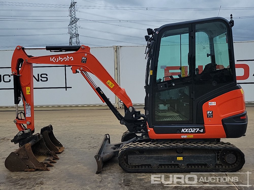 2022 Kubota KX027-4 - Ekskavator mini: gambar 2 2022 Kubota KX027-4 - Ekskavator mini: gambar 2