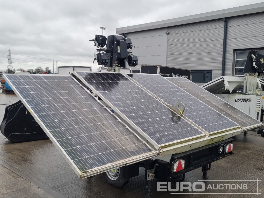 Menara penerangan 2022 Trime X-Solar Single Axle Solar Powered LED Lighting Tower: gambar 22 Menara penerangan 2022 Trime X-Solar Single Axle Solar Powered LED Lighting Tower: gambar 22