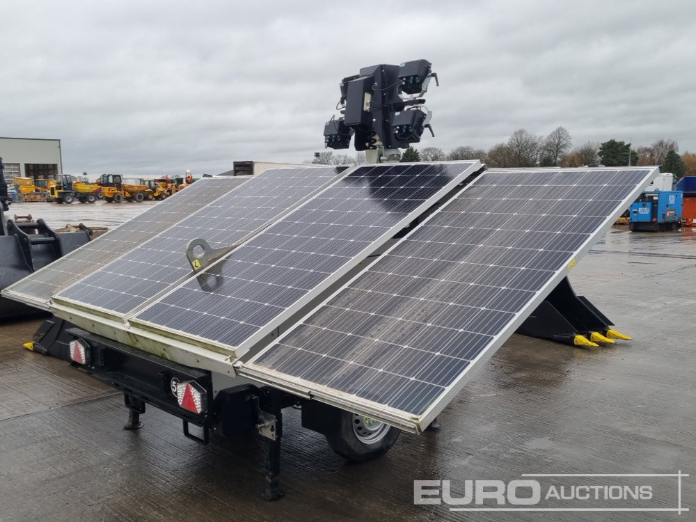 Menara penerangan 2022 Trime X-Solar Single Axle Solar Powered LED Lighting Tower: gambar 23 Menara penerangan 2022 Trime X-Solar Single Axle Solar Powered LED Lighting Tower: gambar 23