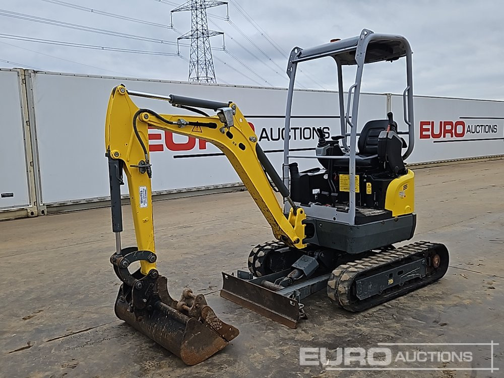 2022 Wacker Neuson EZ17 - Ekskavator mini: gambar 1 2022 Wacker Neuson EZ17 - Ekskavator mini: gambar 1