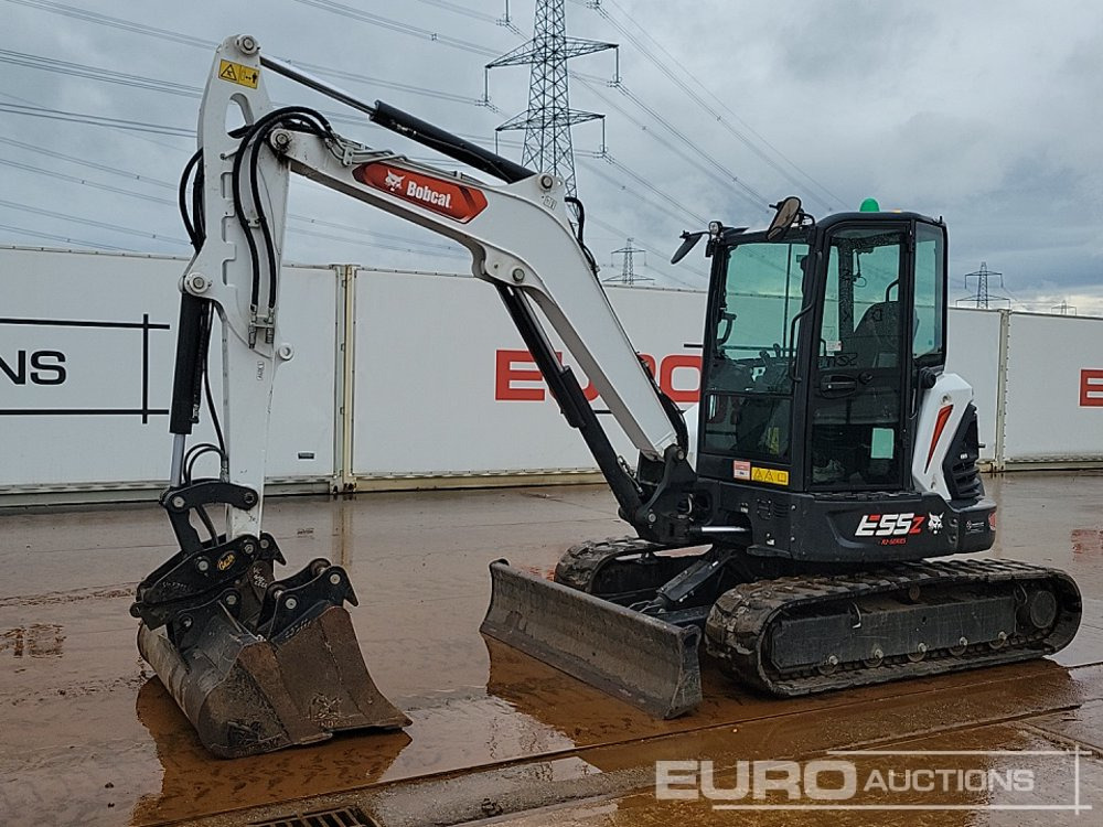 2023 Bobcat E55z - Ekskavator mini: gambar 1 2023 Bobcat E55z - Ekskavator mini: gambar 1