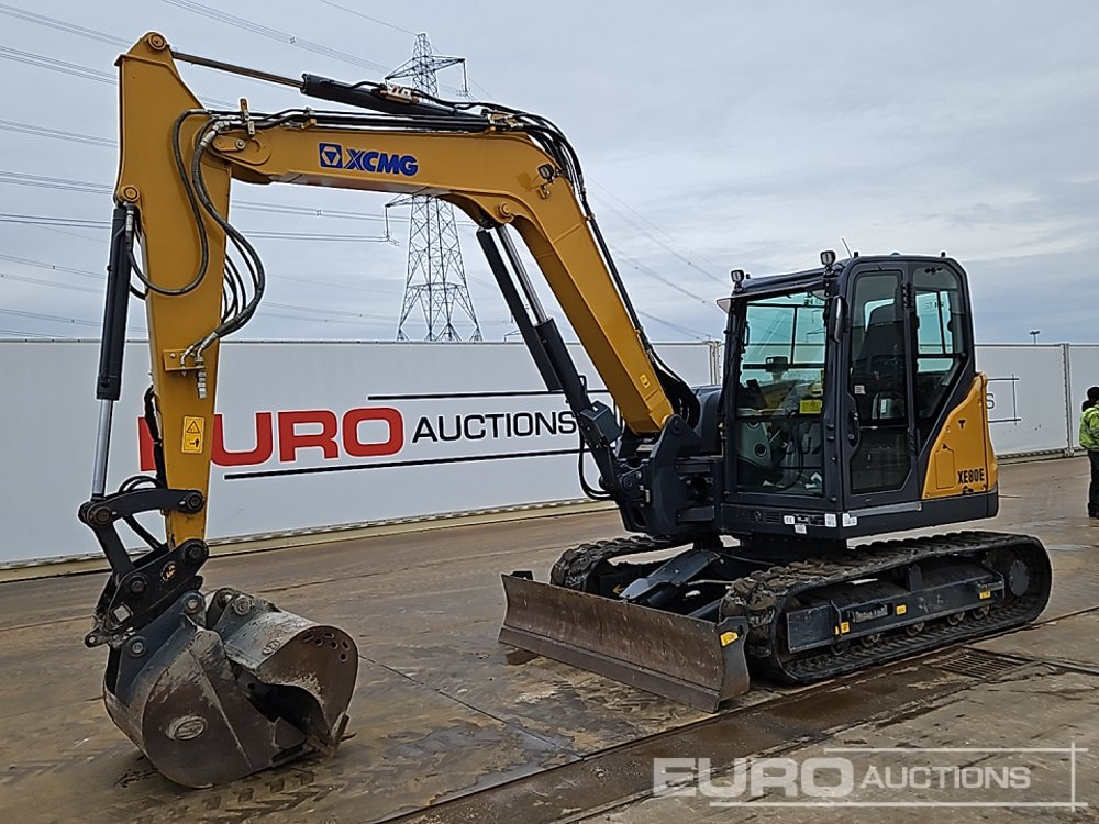 2023 XCMG XE80E - Ekskavator mini: gambar 1 2023 XCMG XE80E - Ekskavator mini: gambar 1