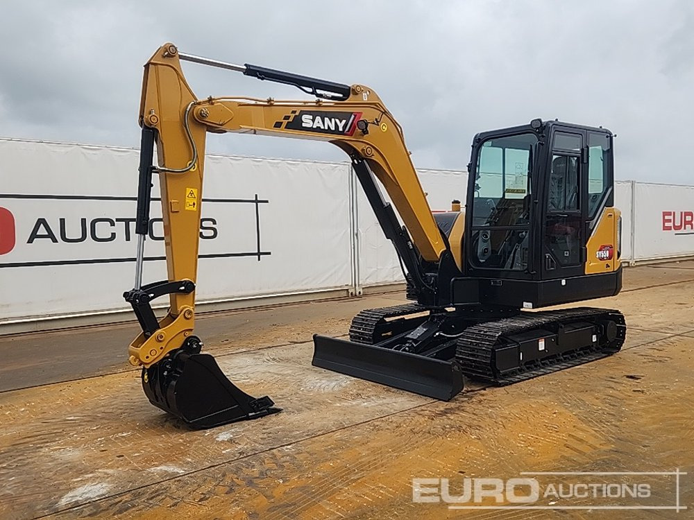 2024 Sany SY55U - Ekskavator mini: gambar 1 2024 Sany SY55U - Ekskavator mini: gambar 1