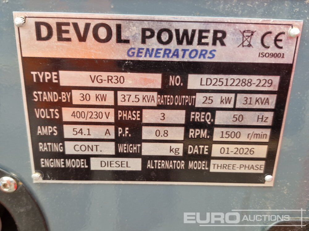 Genset 2026 Devol VG-R30: gambar 31