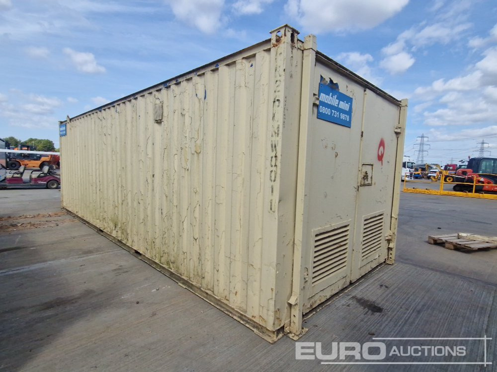 Kontainer pengiriman 26' x 10' Welfare Unit, Sutton 240Volt Generator: gambar 6