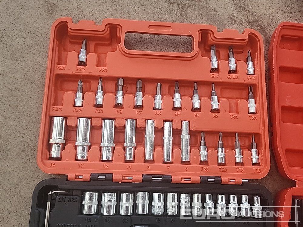 32pc 1/2 Socket Set, 53pc Socket & Bit Set - Peralatan bengkel: gambar 5 32pc 1/2 Socket Set, 53pc Socket & Bit Set - Peralatan bengkel: gambar 5