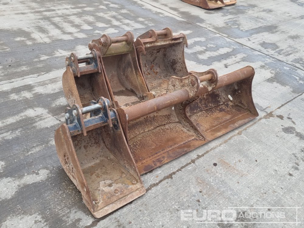 Ember 48" Ditching, 18", 12", 12", 10" Digging Bucket 30-40mm Pin to suit Mini Excavator: gambar 7