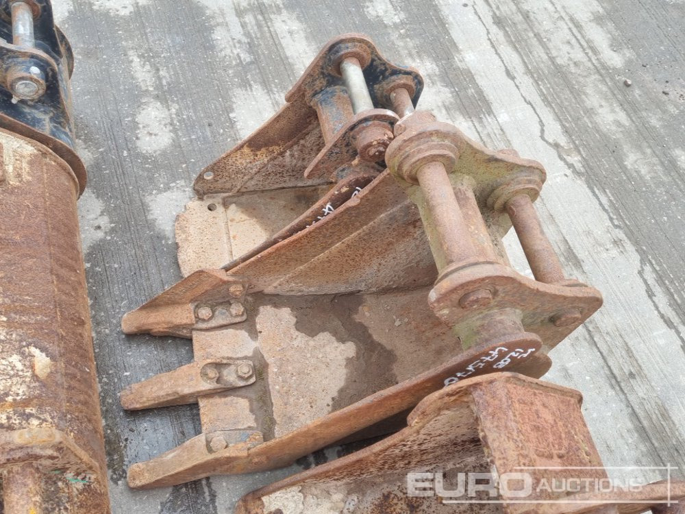 Ember 48" Ditching, 18", 12", 12", 10" Digging Bucket 30-40mm Pin to suit Mini Excavator: gambar 18