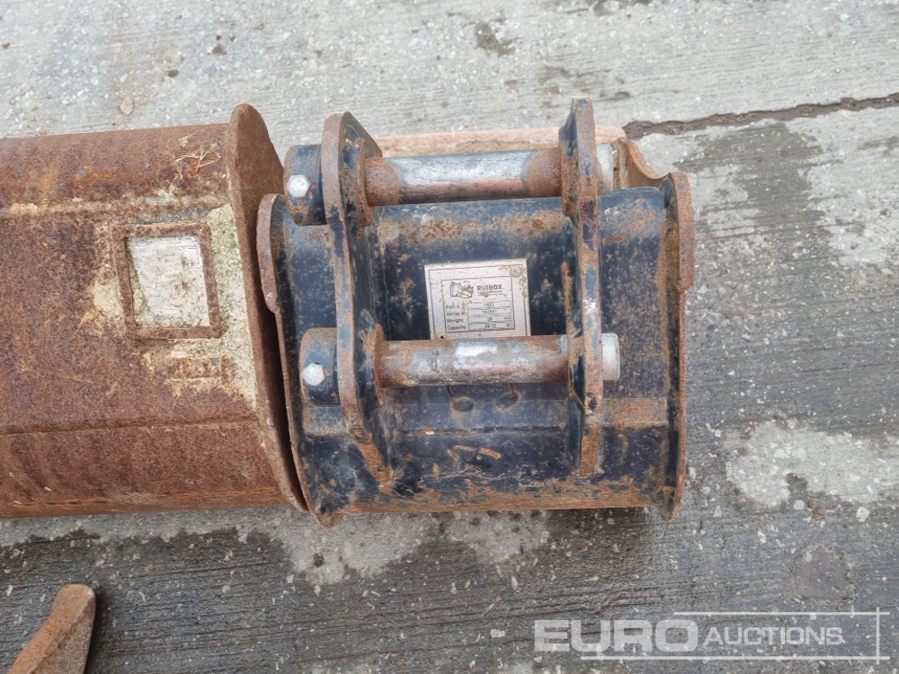 Ember 48" Ditching, 18", 12", 12", 10" Digging Bucket 30-40mm Pin to suit Mini Excavator: gambar 13