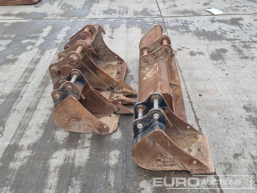 Ember 48" Ditching, 18", 12", 12", 10" Digging Bucket 30-40mm Pin to suit Mini Excavator: gambar 6