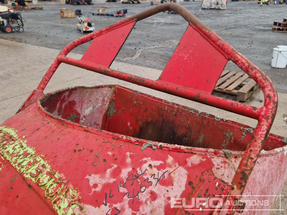 Hopper pembuangan 500 Litre Concrete Skip to suit Crane: gambar 10