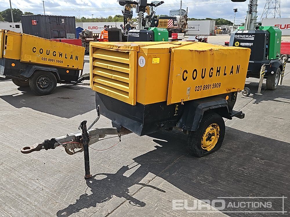Altas Copco Single Axle Compressor - Kompresor udara: gambar 1 Altas Copco Single Axle Compressor - Kompresor udara: gambar 1