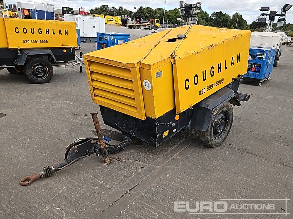 Altas Copco Single Axle Compressor - Kompresor udara: gambar 1 Altas Copco Single Axle Compressor - Kompresor udara: gambar 1