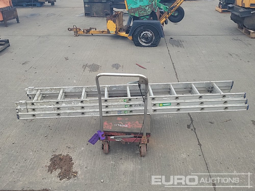 Membangun inventaris Aluminium Ladders, Material Trolley: gambar 8