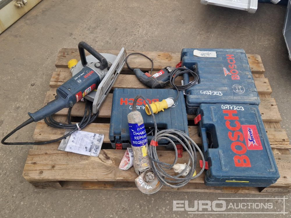 Membangun inventaris Bosch 110 Volt Grinder (2 of), 110 Volt Screwdriver (3 of), 110 Volt Hammer Drill: gambar 8