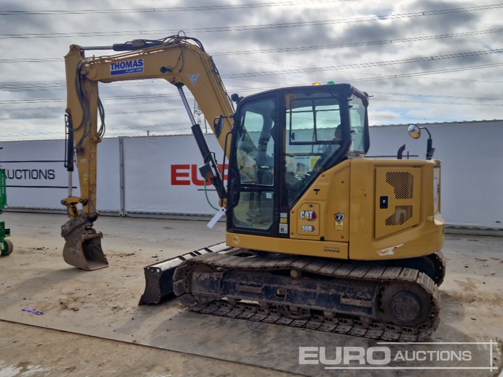 CAT 308CR - Ekskavator mini: gambar 3 CAT 308CR - Ekskavator mini: gambar 3