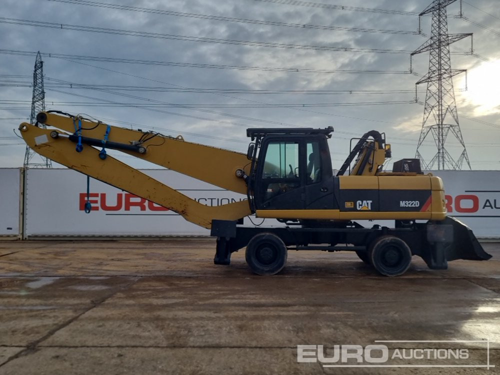 CAT M322D - Ekskavator roda: gambar 2 CAT M322D - Ekskavator roda: gambar 2