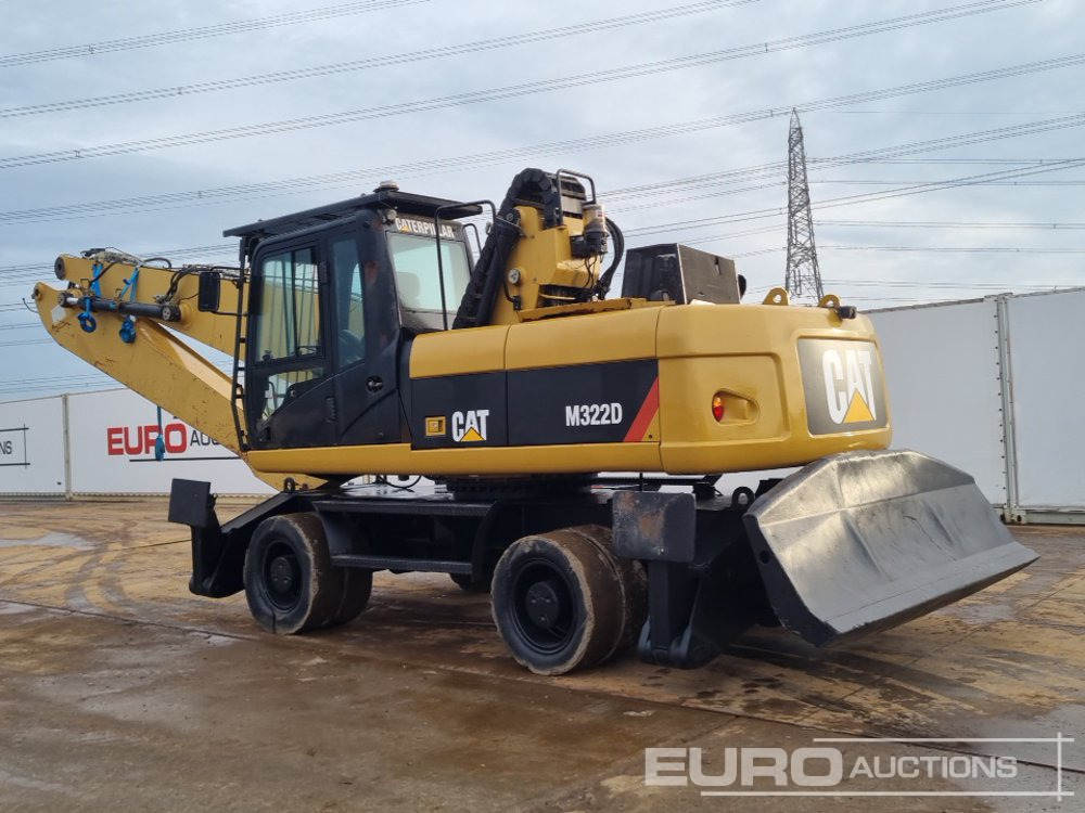 CAT M322D - Ekskavator roda: gambar 3 CAT M322D - Ekskavator roda: gambar 3