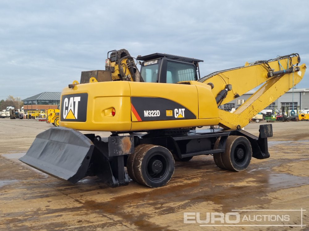 CAT M322D - Ekskavator roda: gambar 5 CAT M322D - Ekskavator roda: gambar 5