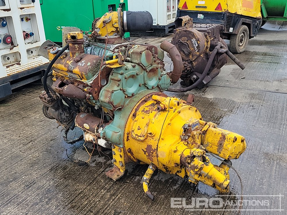 CAT V6 Engine, Gearbox, Pump - Mesin: gambar 3 CAT V6 Engine, Gearbox, Pump - Mesin: gambar 3